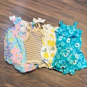 Colorful Baby Romper Set